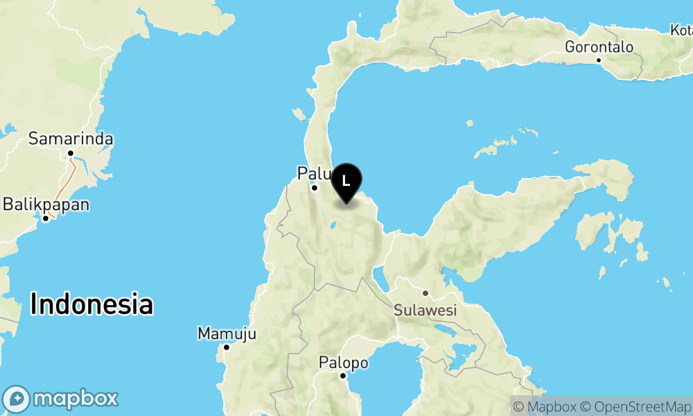 Pusat gempa berada di darat 14 km Timur Laut Kamarora