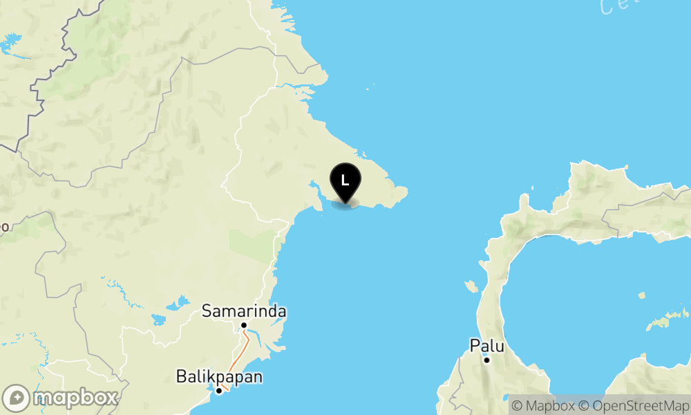 Pusat gempa berada di laut 118 km Timur Laut Bontang