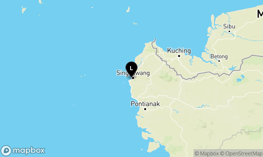 Pusat gempa berada di laut 5 km Barat Daya Singkawang