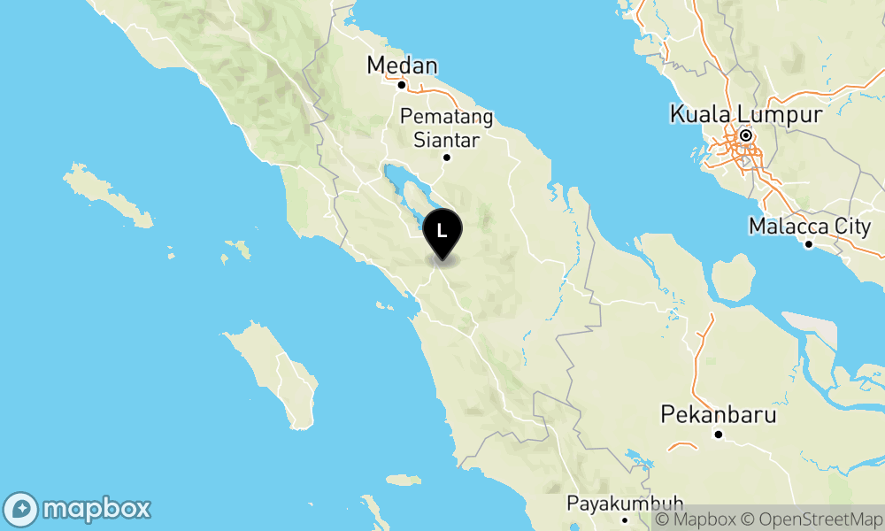Pusat gempa berada di darat 7 km Tenggara Tapanuli Utara