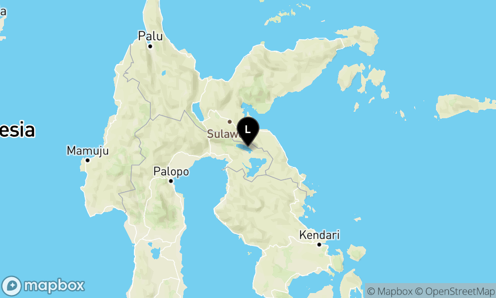 Pusat gempa berada di darat 27 km TimurLaut Luwu Timur