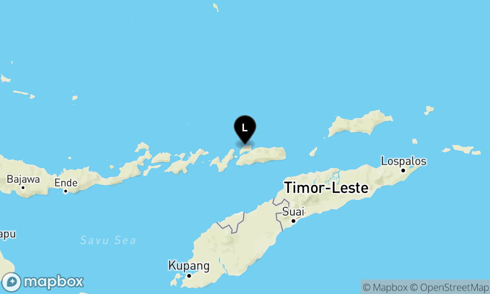 Pusat gempa berada di darat 17 km Baratlaut Alor
