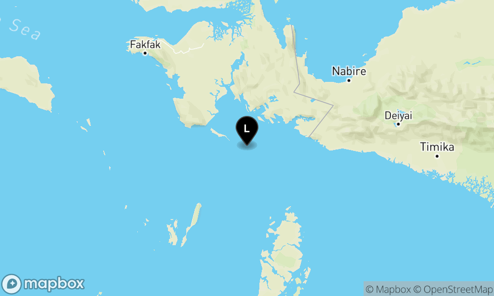 125 km BaratDaya KAIMANA-PAPUABRT