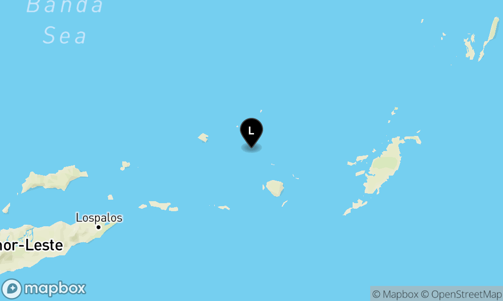 196 km TimurLaut MALUKUBRTDAYA