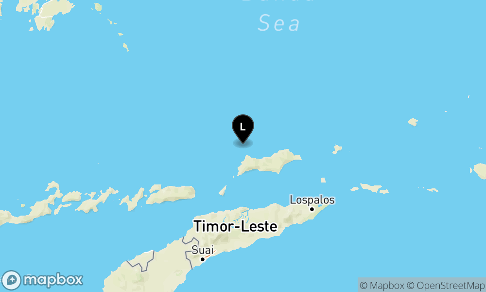 172 km TimurLaut ALOR-NTT