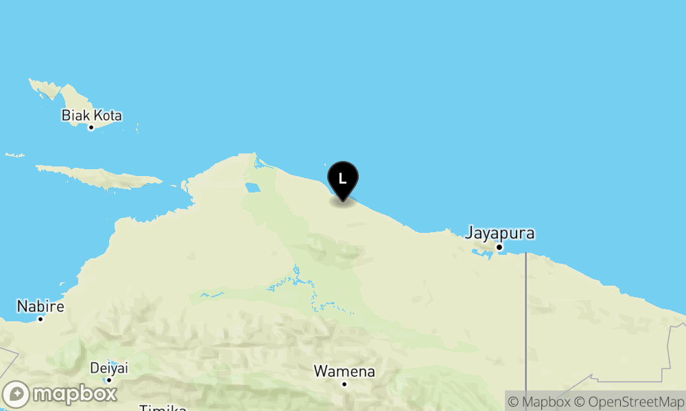 31 km Tenggara SARMI-PAPUA