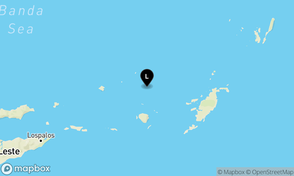 190 km BaratLaut TANIMBAR