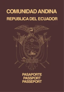 Paspor Ekuador
