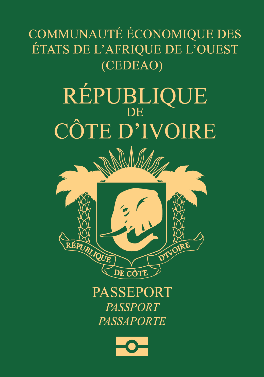 Paspor Côte d’Ivoire