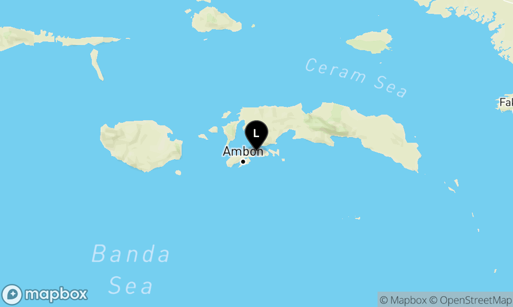 Pusat gempa berada di laut 26 km timur laut Ambon