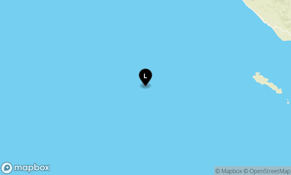 Pusat gempa berada di laut 386 km BaratDaya Calang-Aceh Jaya