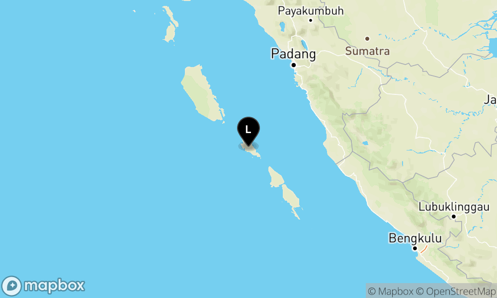 24 km Tenggara TUAPEJAT-SUMBAR