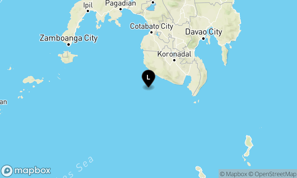 279 km BaratLaut TAHUNA-KEP.SANGIHE-SULUT
