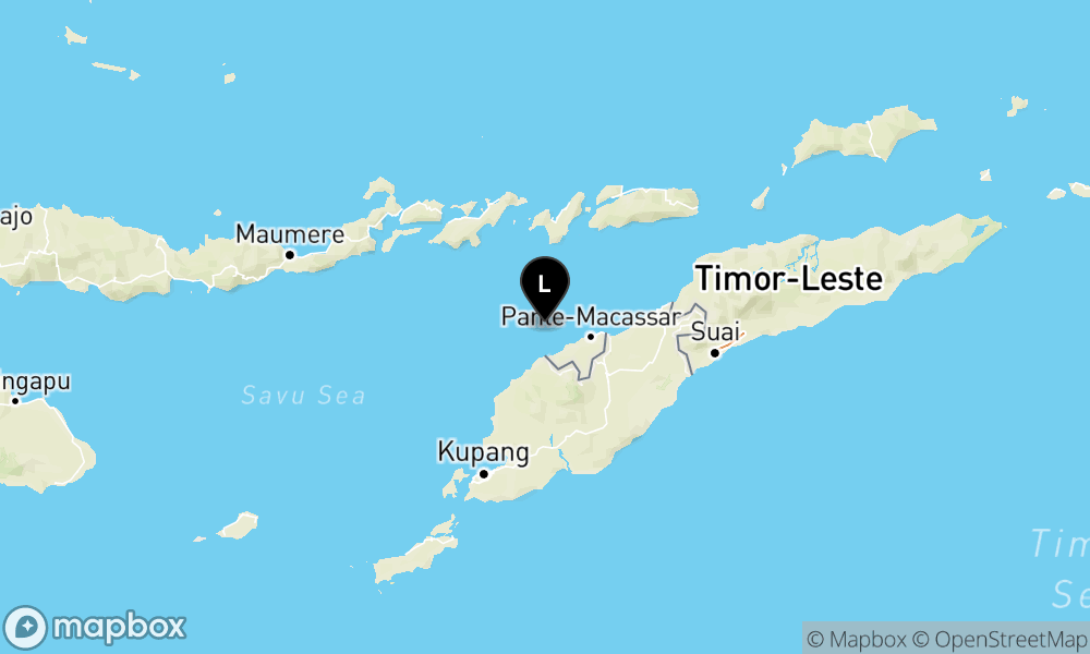 71 km BaratLaut TIMORTENGAHUT-NTT