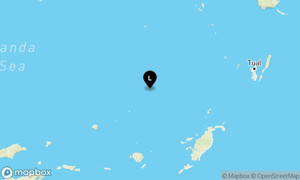 242 km BaratLaut TANIMBAR