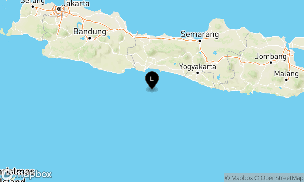 Pusat gempa berada di laut 63 km tenggara Cilacap