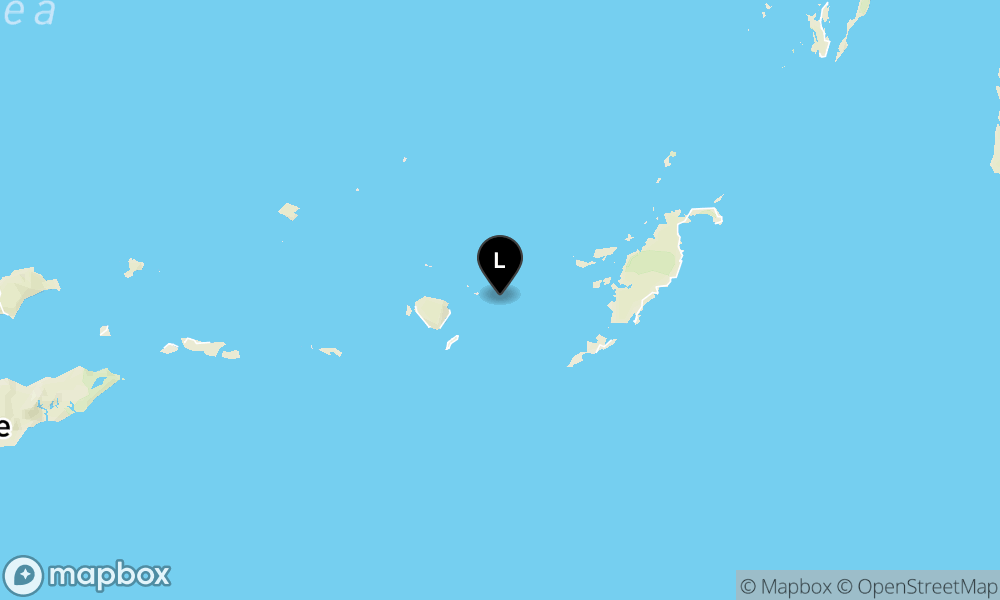 Peta Gempa Pusat gempa berada di laut 118 km baratlaut Tanimbar