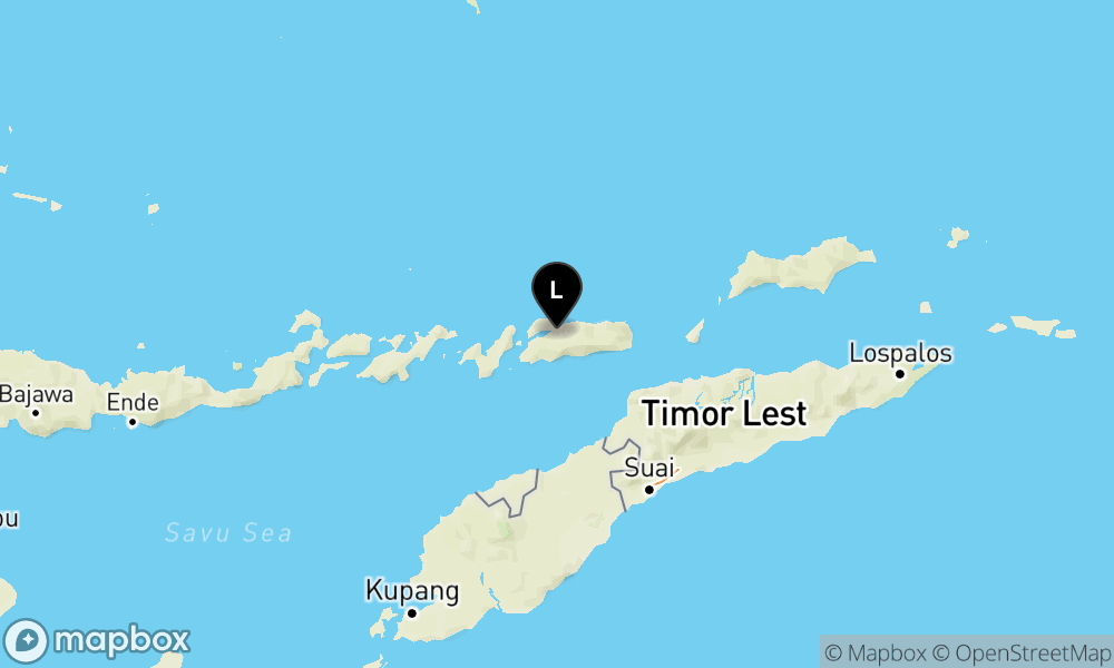 Pusat gempa berada di darat 8 km TimurLaut Alor
