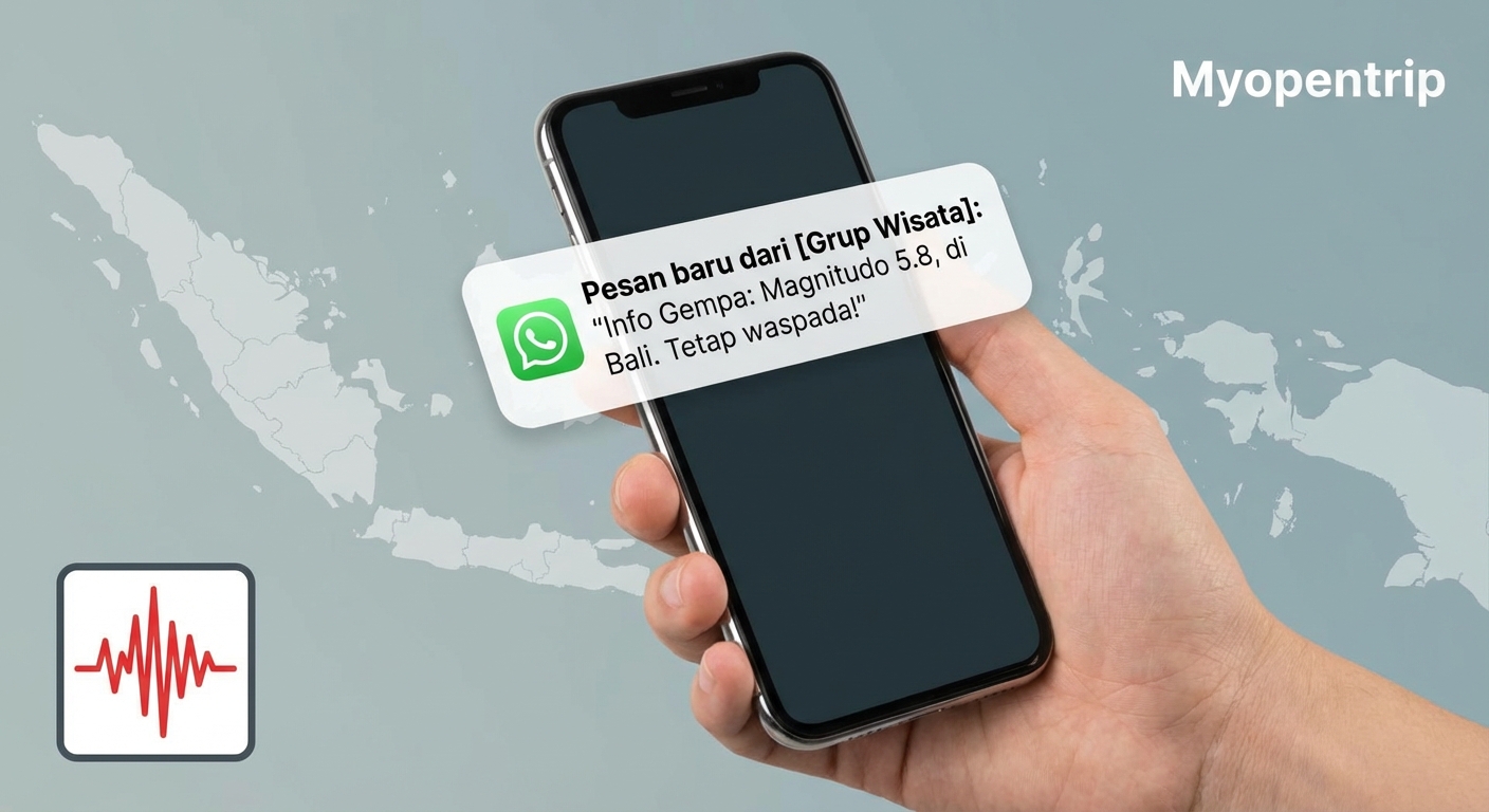 Update Cepat Info Gempa via WhatsApp Sesuai Lokasi Kamu!